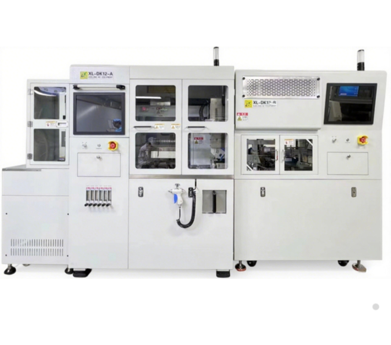 XL-DK12-AB双主轴划片摆盘一体机